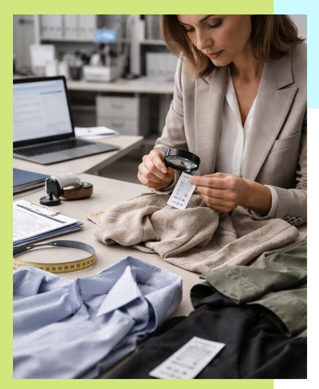 Сертификация одежды и текстиля в Долгопрудном, быстрая экспертиза