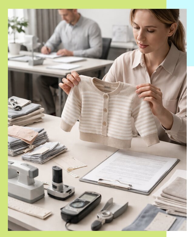 Сертификация детской одежды и текстильных изделий в Долгопрудном