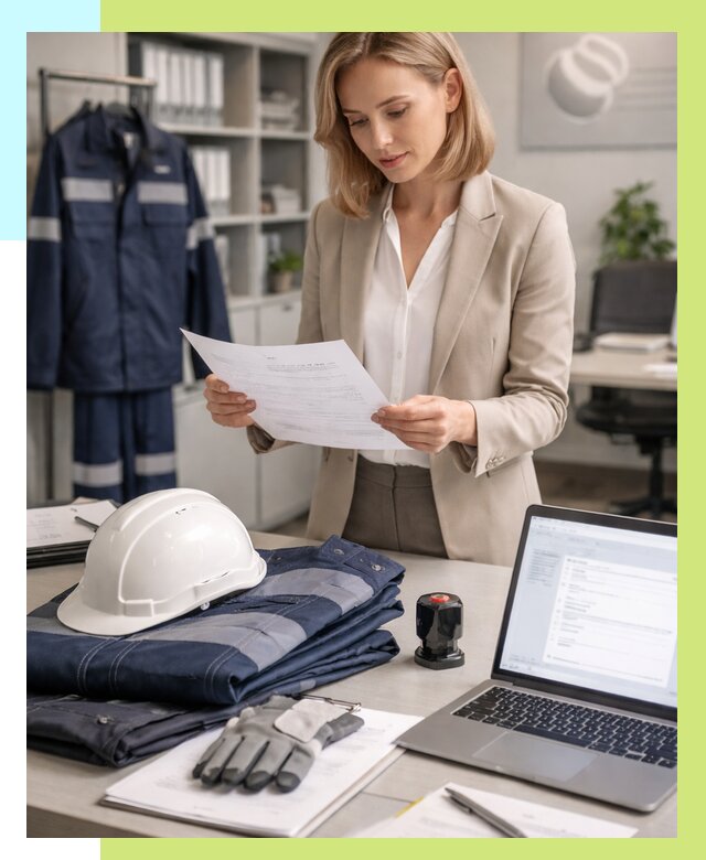 Сертификация спецодежды в Долгопрудном от 7102 р. | Алешин-Длг