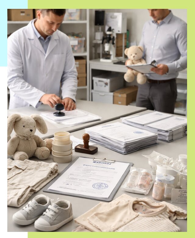 Сертификация детских товаров в Долгопрудном от 15219 р. | Алешин-Длг