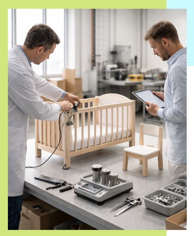 Сертификация детской мебели и проверка безопасности в Долгопрудном