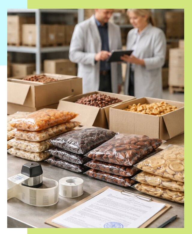 Сертификация сухофруктов в Долгопрудном от 12175 р. | Алешин-Длг под ключ