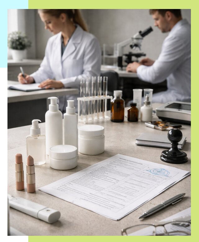 Сертификация косметики в Долгопрудном от 20292 р. - Алешин-Длг