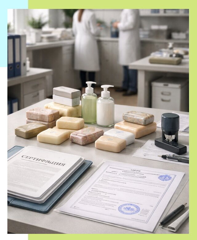 Сертификация мыла и сертификат на мыло в Долгопрудном от 12175 | Алешин-Длг
