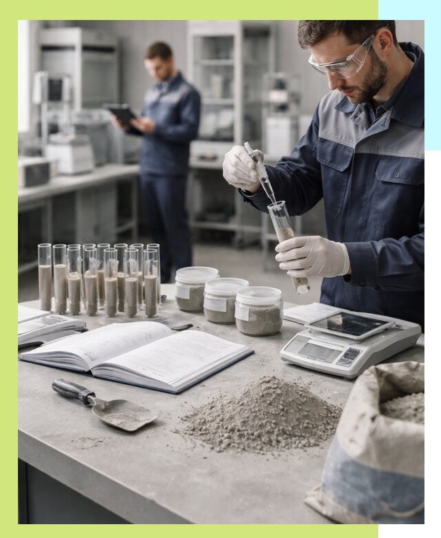 Сертификация цемента и подтверждение качества продукции в Долгопрудном