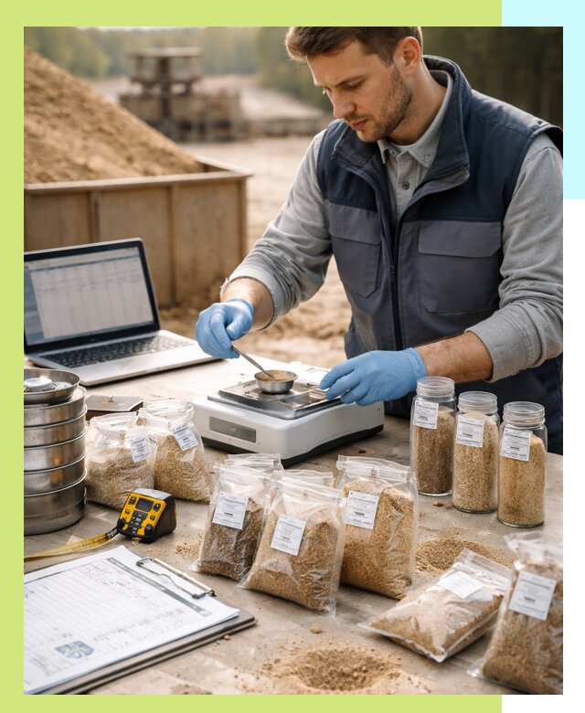 Сертификация песка в Долгопрудном подтверждение качества и безопасности