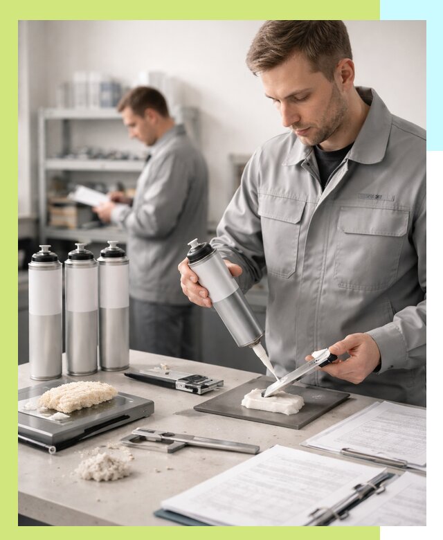 Сертификация монтажной пены и соответствие стандартам в Долгопрудном