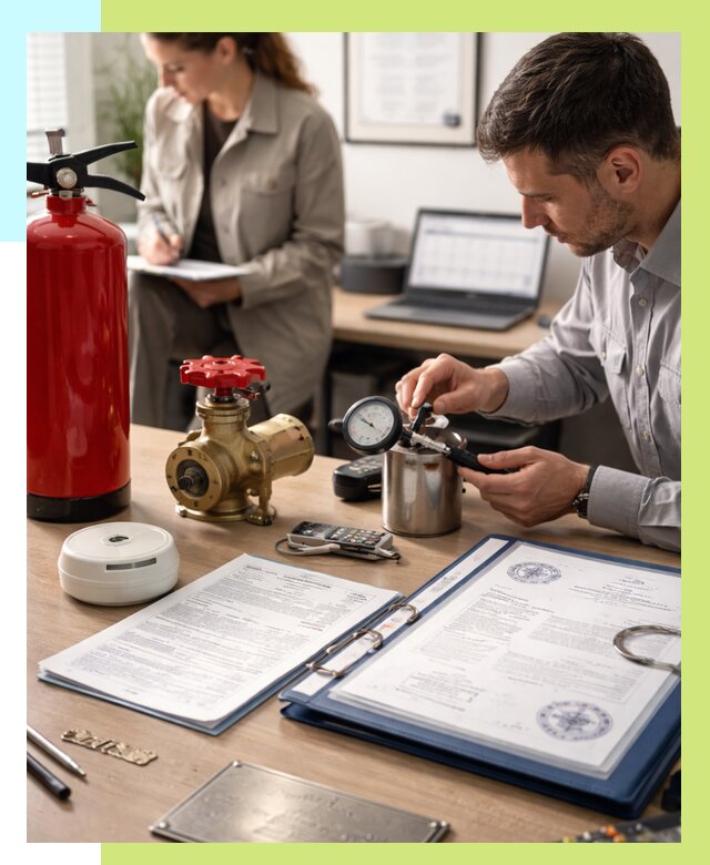 Сертификация пожарного оборудования в Долгопрудном от 15219 р.|Алешин-Длг