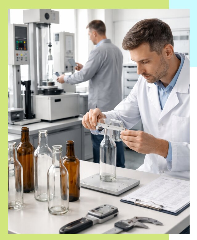 Сертификация стеклянных бутылок и сопутствующей упаковки в Долгопрудном