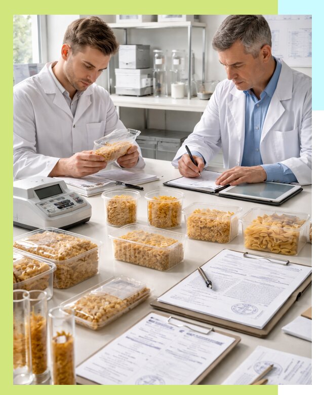 Сертификация макаронных изделий и технологической документации в Долгопрудном