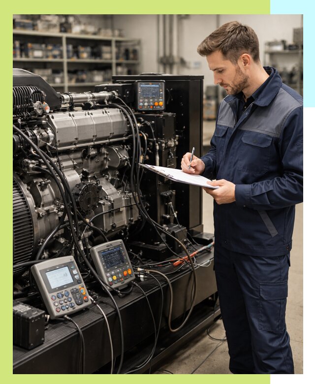 Сертификация дизельных генераторов и их оборудования в Долгопрудном
