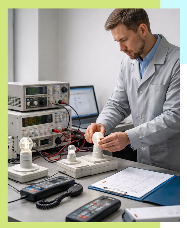 Сертификация ламп и светильников в Долгопрудном по нормативам