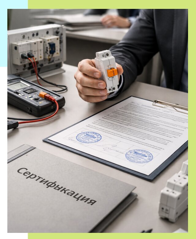 Сертификация выключателей под ключ в Долгопрудном от 15219 р. | Алешин-Длг