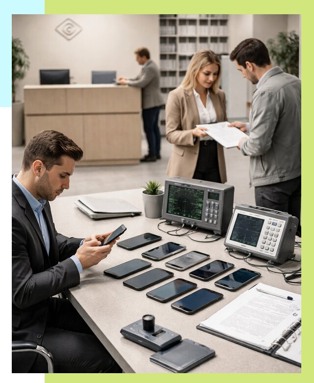 Сертификация телефонов в Долгопрудном от 25365 р. под ключ | Алешин-Длг