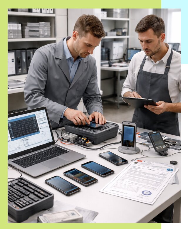 Сертификация мобильных телефонов и смартфонов в Долгопрудном под ключ