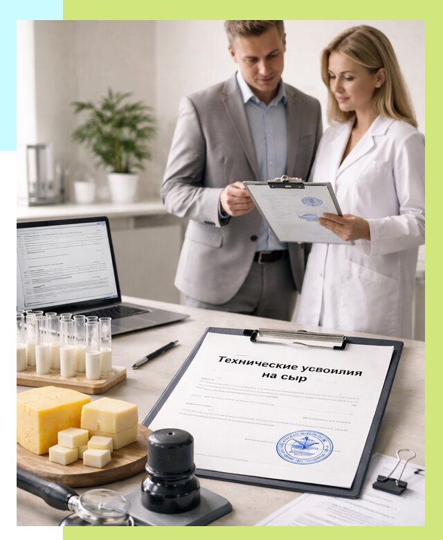 ТУ на сыры в Долгопрудном срочно от 12175 р. — оформление | Алешин-Длг