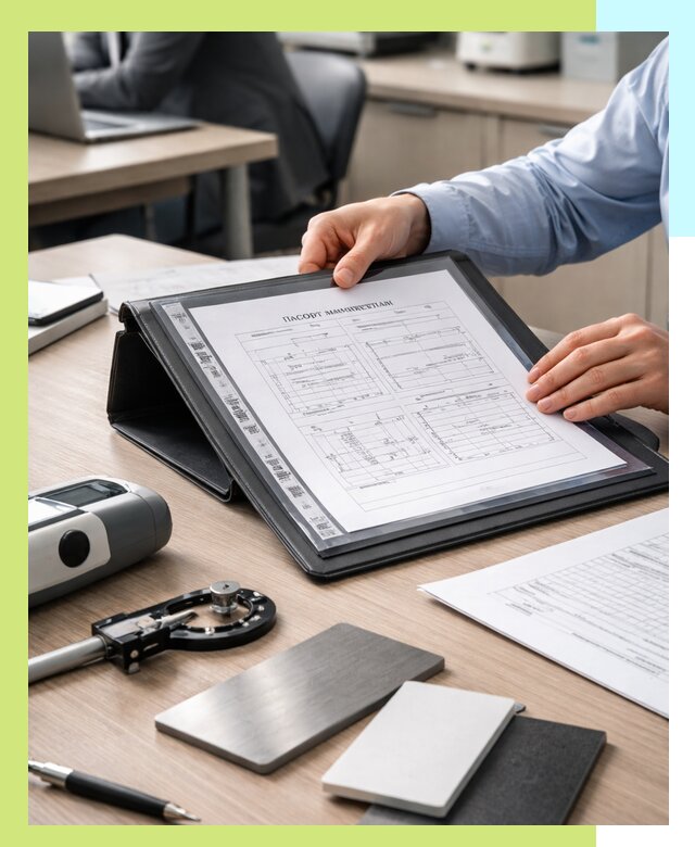 Оформление паспорта материала для продукции в Долгопрудном