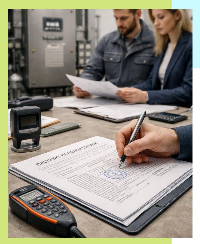 Оформление паспорта эксплуатации оборудования в Долгопрудном