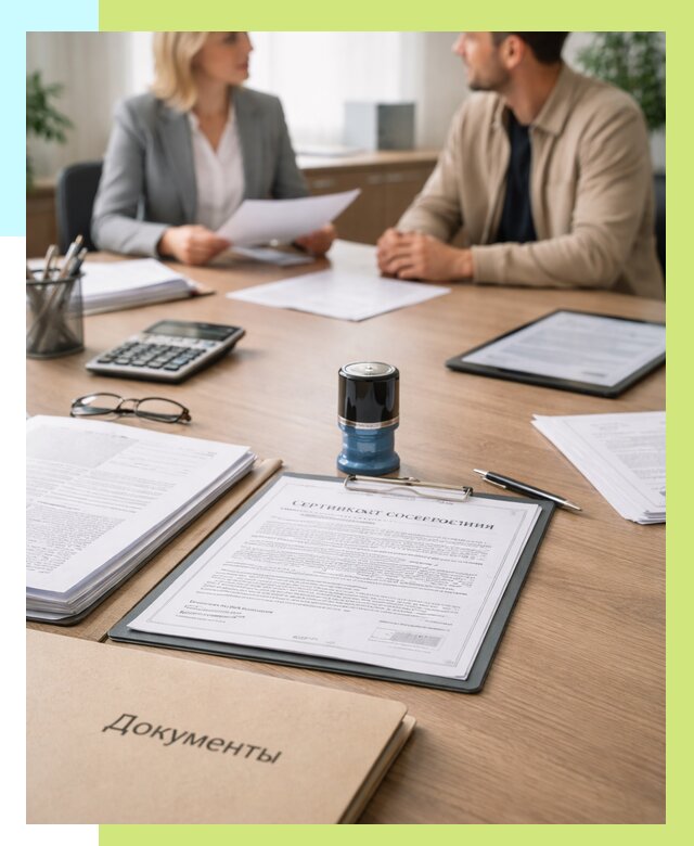 Сертификат соответствия на продукцию в Долгопрудном от 15219 р.|Алешин-Длг