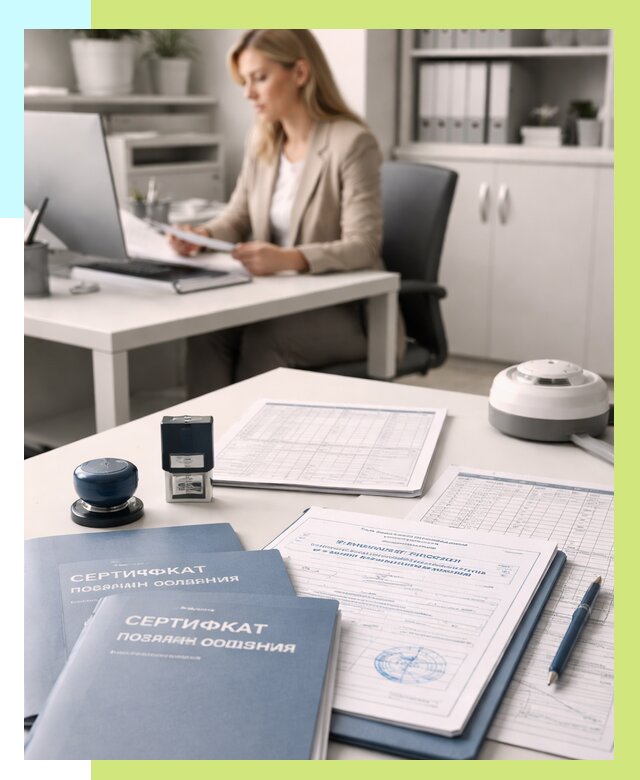 Сертификаты пожарной безопасности в Долгопрудном от 15219 р. | Алешин-Длг