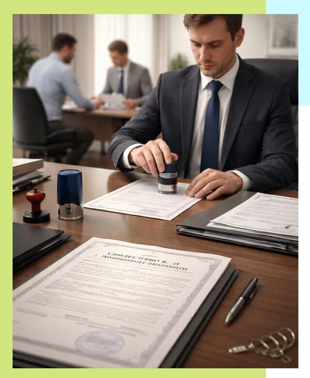 Оформление свидетельства о государственной регистрации в Долгопрудном