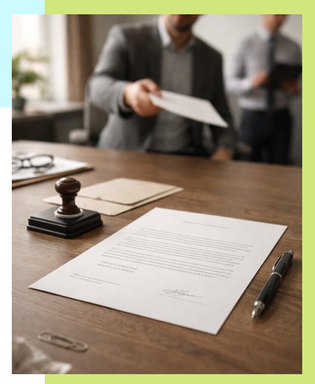 Отказное письмо по сертификации в Долгопрудном от 3551 р. | Алешин-Длг