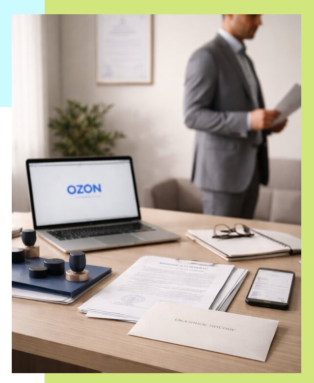 Отказное письмо для Ozon в Долгопрудном от 3551 р. | Алешин-Длг