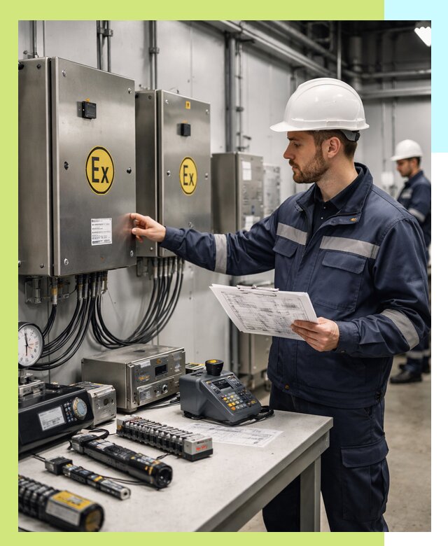 Сертификат взрывозащиты промышленного оборудования в Долгопрудном