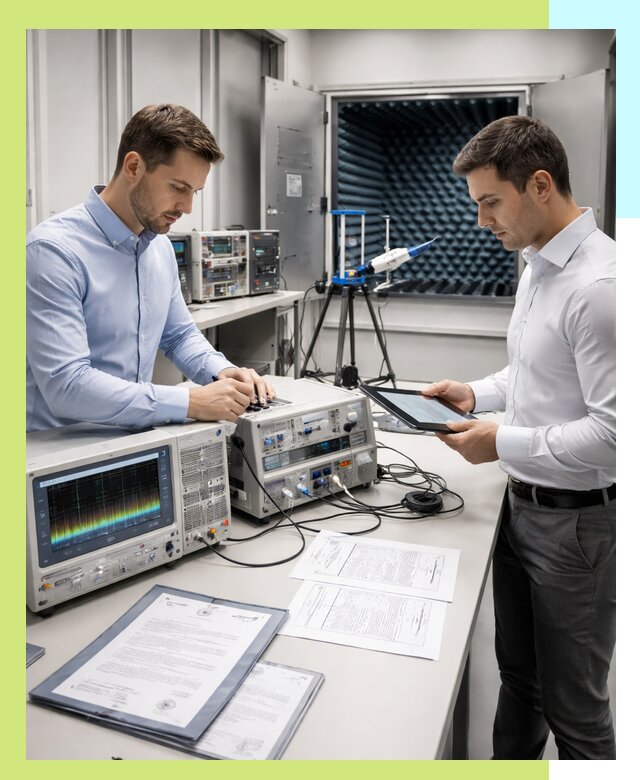 Оформление и выдача сертификата ЭМС для продукции в Долгопрудном