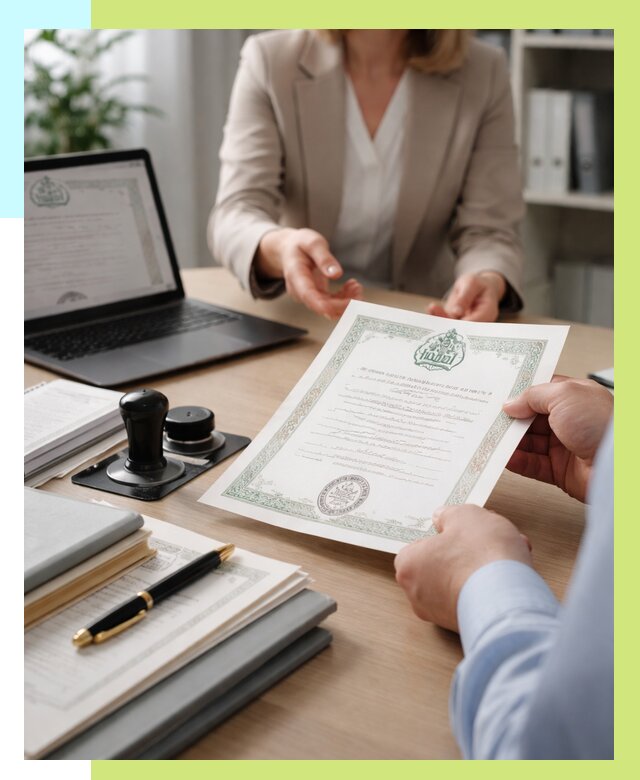 Халяль сертификат в Долгопрудном, получить от 15219 р. | Алешин-Длг