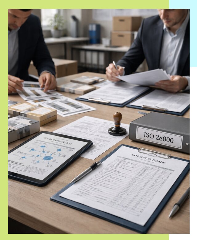 Получение сертификата ISO 28000 по безопасности цепи поставок в Долгопрудном