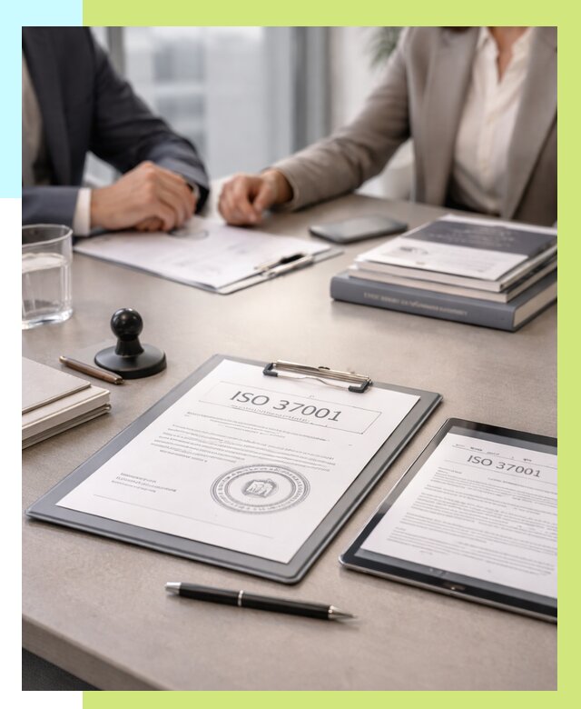 Сертификат ISO 37001 в Долгопрудном оформить от 121752 р. Алешин-Длг