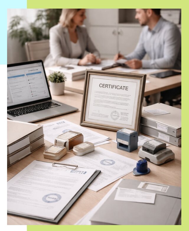 Сертификация компании в Долгопрудном от 45657 р. | Алешин-Длг — заказ